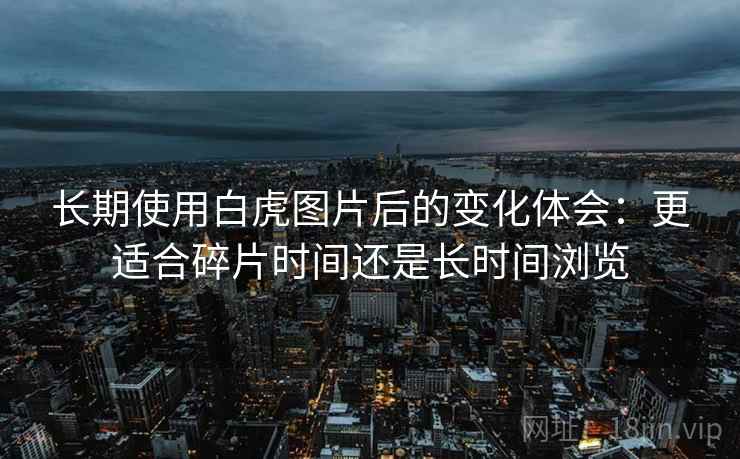 长期使用白虎图片后的变化体会:更适合碎片时间还是长时间浏览 长期使用白虎图片后的变化体会:更适合碎片时间还是长时间浏览