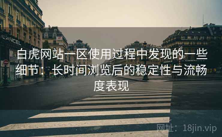 白虎网站一区使用过程中发现的一些细节：长时间浏览后的稳定性与流畅度表现