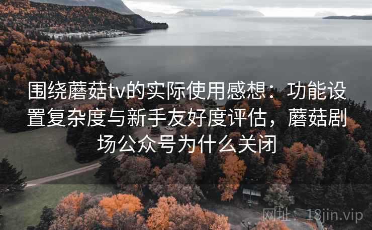 围绕蘑菇tv的实际使用感想：功能设置复杂度与新手友好度评估，蘑菇剧场公众号为什么关闭